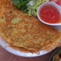 bánh xèo (rice pancake) 16,90€ at Mâm Chay in Dusseldorf