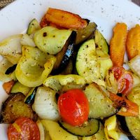 Verdure grigliate at Kavana Istra in Novigrad