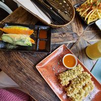 Summer rolls & Crispy Tofu Sticks at Chay Chay by royals and rice in Muenster