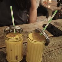 Mango lassi 🥭🥥 at Chay Chay by royals and rice in Muenster