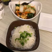 vegan stir fry with vermicelli  at Taste of Saigon in Calgary