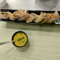 Vegan Scallion Pancakes at Taste of Saigon in Calgary