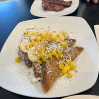 Vegan French toast  at Toast Coffee + Kitchen in Long Beach
