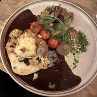 Vegan optionns  at Blanko in Turku