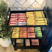 Vegan chocolates  at Foundation Coffee House - Lever St in Manchester