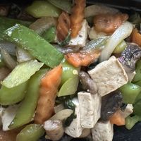 Basil Dynamite Tofu  at Thai First in Downers Grove