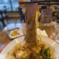 Noodle pull  at Biang Biang Noodles  in Seattle