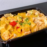 curry tofu dry mix w/an extra noodle (takeout) at Biang Biang Noodles  in Seattle