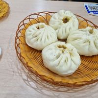Pickled cabbage, eggplant and green pepper, tofu and lotus and potato. at Yudong Snack - 豫东小吃 in Xian