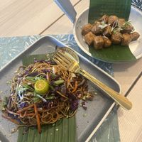 Man the noodles are the best!   at PLNT+HRVST in El Nido