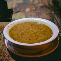 sour soup (ekşili) at Karakoy Corba Evi in Istanbul