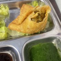 Vegan Samosa  at New Kamana Kitchen in Honolulu