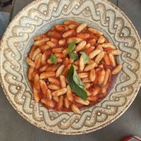 Gnocchetti al pomodoro vegan  at Eteria in Posada