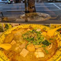 Make your own bowl, this is my vegan options at Dragon Hot Pot in Carlton