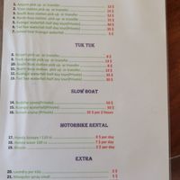 Tour options   at Lotus Corner Vegan and Plant Based B&B in Luang Prabang