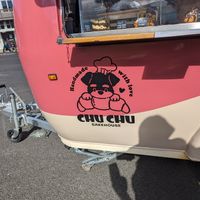 The logo at Chuchu Bakehouse  in Dunedin