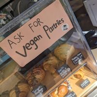 Vegan pastries every day! at Chuchu Bakehouse  in Dunedin