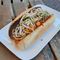 Tofu sandwich at Migag Korean Street Food in Gouda