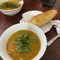 Vegan curry bread sandwhich  at Quán Chay Bảo Long in Da Nang