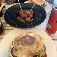 Polpette vegane con cipolla caramellata e rucola   at Orient Express in Lecce