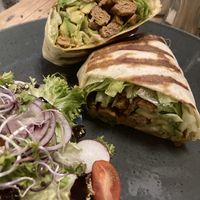 avocado wrap #Veganuary at Fabrik Urban House in Brno