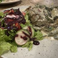 Jacket potato zucchini   at Fabrik Urban House in Brno