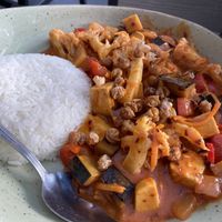 Cauliflower curry   at Mill Street Brewery in Toronto