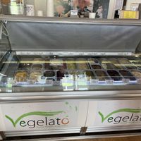 Lots of fun vegan flavours!  at Vegelateria in Zurich