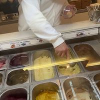 Some of the vegan ice cream   at Vegelateria in Zurich