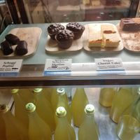Cake on offer at Vegelateria in Zurich
