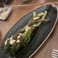 Broccolini grill   at Reif Japanese  in Dubai