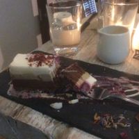 Probably the best raw cake I've ever had! at Nama Artisan Raw Foods in West London