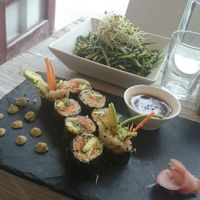Sushi at Nama Artisan Raw Foods in West London