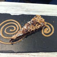 mocha cheesecake at Nama Artisan Raw Foods in West London