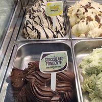 Extremely dark chocolate at La Mela Verde in Venice