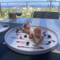   at Malt Restaurant in Santorini