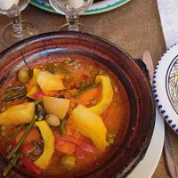 Delicious tagine at Casablanca in Menton