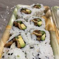 Special mushroom/tofu roll  at Wegmans in Liverpool