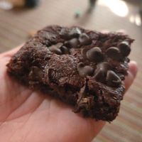 Vegan n Keto brownies at The Sugar Chalet in Running Springs