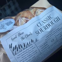 Delicious vegan bread baked fresh by a local. Nommmm at The Sugar Chalet in Running Springs