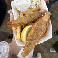 Fish and chips (Vegandale 2023)  at Oh My Cod - Vegan Seafood in Palm Coast
