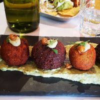 Falafel at Balmoral Hotel Bistro & Pub in East Victoria Park