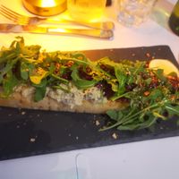 Vegan Ricotta and Blackberry Bruschetta at Balmoral Hotel Bistro & Pub in East Victoria Park