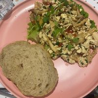 Scrambled tofu - very delicious   at 25s Cafe in Hoi An