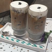 Black Sesame Coffee at 25s Cafe in Hoi An