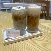 Black sesame and Tiramasu  at 25s Cafe in Hoi An