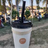 Sesame coffee ☕😋 at 25s Cafe in Hoi An
