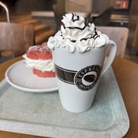 Hot chocolate   at Espresso House in Kuopio