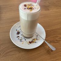 Spicy Chai Latte mit Hafermilch und Ingwer  at Marie's Happy Food & Drinks - Café & Catering in Tutzing