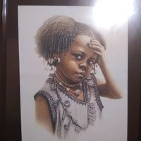 decor at Gojo Ethiopian in Nashville